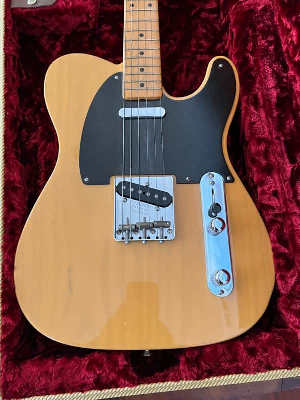 Fender American Original '50s Telecaster with Maple Fretboard 2018 - 2022 - Butterscotch Blonde