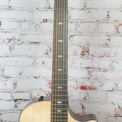 Taylor - (2025) 354ce - 12 String Acoustic-Electric Guitar -Sapele/Sitka - V-Class Bracing - Natural - w/ Hardshell Case - x5057 image 3