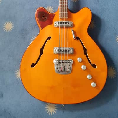 Framus E-Bass Atlantik AM 5/144, BJ 1968 - Orange Sun image 1