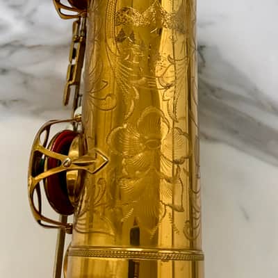 Selmer Balanced Action Baritone Saxophone 1935 - Original lacquer image 13