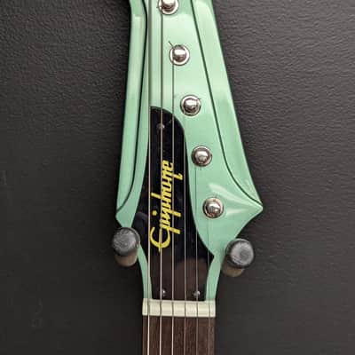 Epiphone "Inspired by Gibson Custom" '63 Firebird I 2024 - Inverness Green w/hsc image 4
