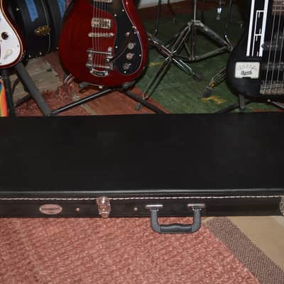 DeArmond M-65 in Brown Burst w/Seymour Duncan Bridge PU, Black Dunlop Straploks & nice Chromecast HSC image 16