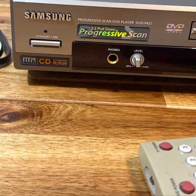 samsung progressive scan DVD P421 player Cd R/RW Compatible MP3 HeadPhone Jog image 4