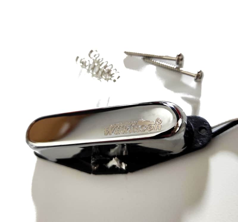 Vintage Tele neck pickup Wilkinson MWTN chrome image 1