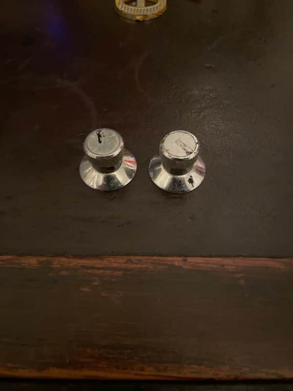 Vox Amplifier knobs 1960 - Chrome image 1