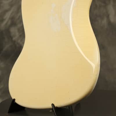 1966 Fender Jazz Bass Custom Color OLYMPIC WHITE image 17