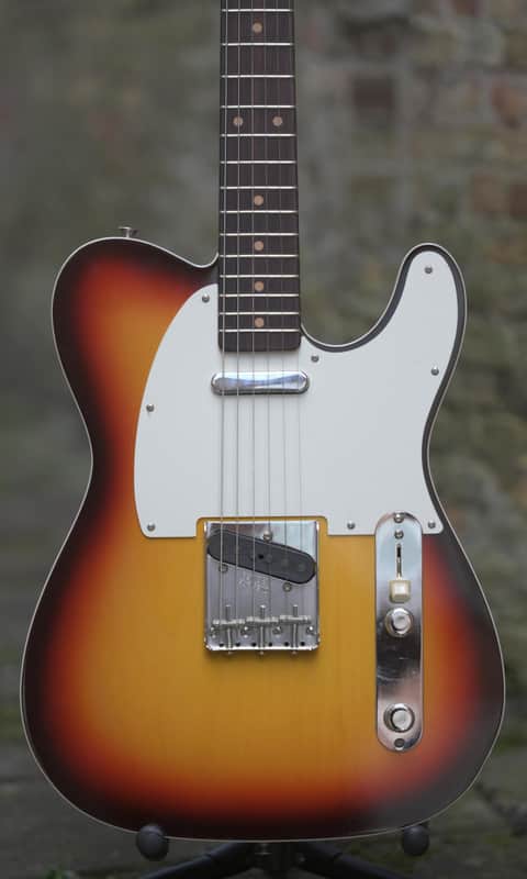 Fender Custom Shop Vintage Custom 1959 Telecaster, Custom NOS, Rosewood Fingerboard - Chocolate 3-Color Sunburst image 1