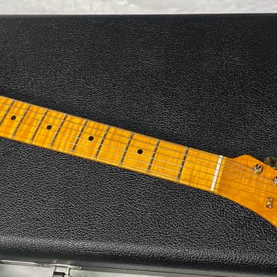 NEW! Fender Custom Shop Flamethrower Telecaster - NOS - Modern Specs - Texas Special Pick-Ups - AAAA Flamed Neck - Black Finish - Gold Hardware - Authorized Dealer - 7.45lbs - G07166 image 4