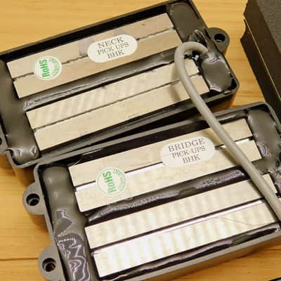 G.M. MM style 4 str. Dual Rail Bass Humbucker Set A5 image 6