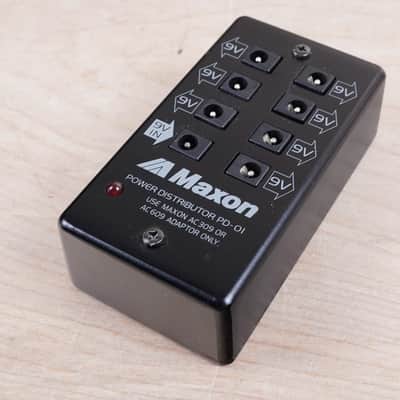 Maxon  PD-01 Power Distributer Supply Made in Japan MIJ w/ 7 Cables image 2