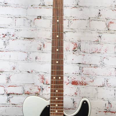 Fender 2011 Blacktop Telecaster HH Electric Guitar Silver USED image 4