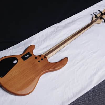 DEAN Edge Select 4 Burled Poplar electric BASS guitar Satin natural NEW image 5