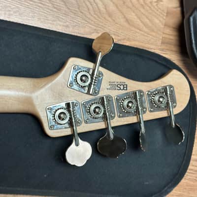 Bacchus 5 string jazz bass Wl5 - Weathered grey image 8