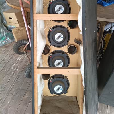 2 x JBL Cabaret 4680 clone Late 70's early 80's - Black image 2