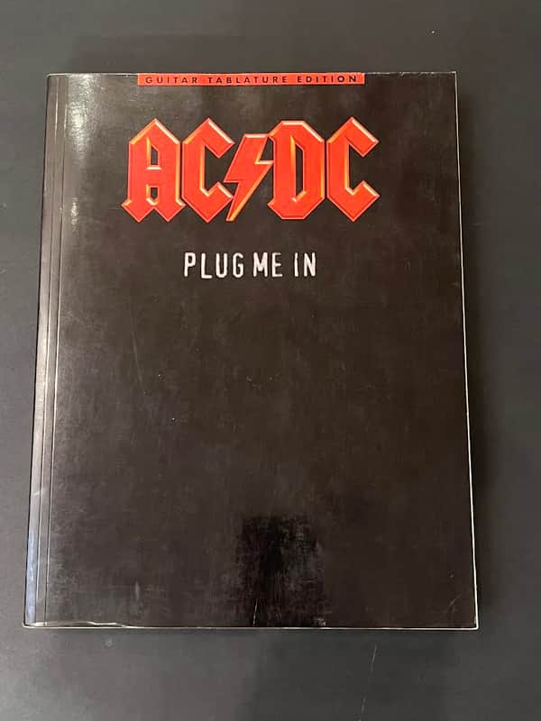 AC/DC Plug Me In Guitar Tablature Edition Book image 1