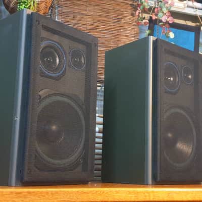 Vintage 3-Way Bookshelf Speakers by Peterson Speaker Laboratories circa 1990s image 2