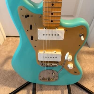 Squier 40th Anniversary Vintage Edition Jazzmaster 2022 - Present - Satin Sea Foam Green image 2