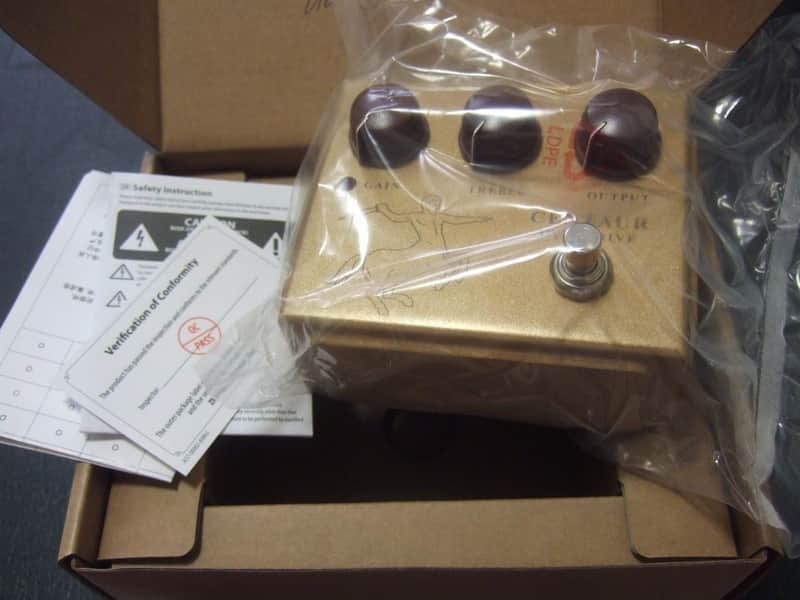 NIB Behringer Centaur Overdrive 2025 - Present - Gold image 1