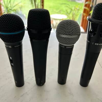 Shure SM58 Handheld Cardioid Dynamic Microphone 1984 - Present - Black image 1