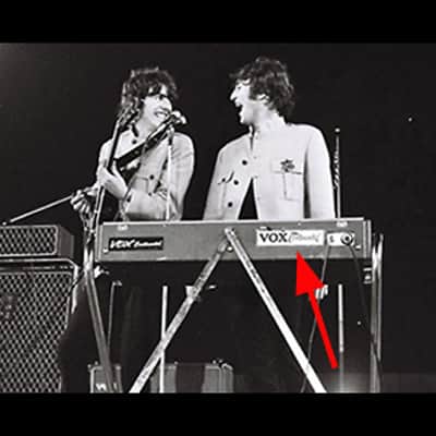 Vox Continental Organ Reproduction Logo - Reversed Colors, "Beatles at Shea Stadium" image 2