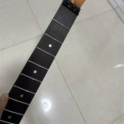 Banana head Stainless 22frets Roasted Maple guitar neck Rosewood fingerboard image 1