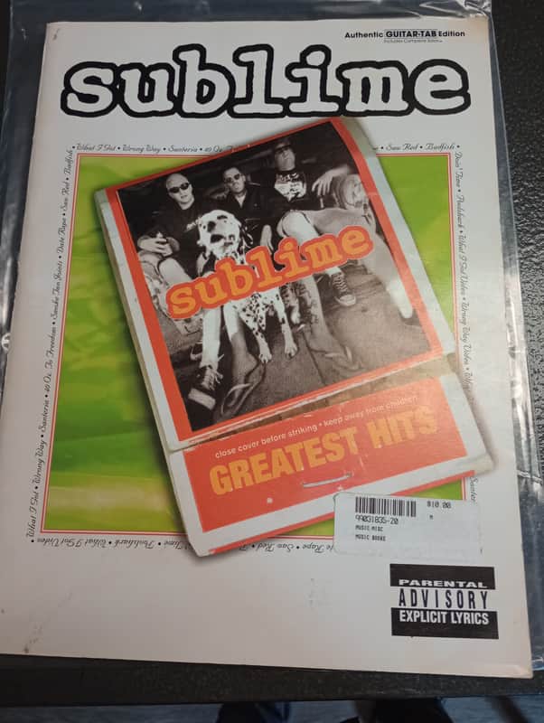 Sublime Greatest Hits Tablature Authentic! 2000 - White Bild 1