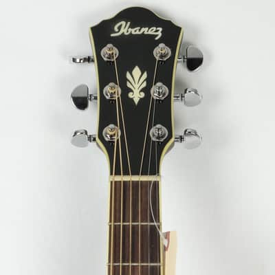Ibanez AEG12II-NMH Acoustic-Electric Guitar, Natural High Gloss