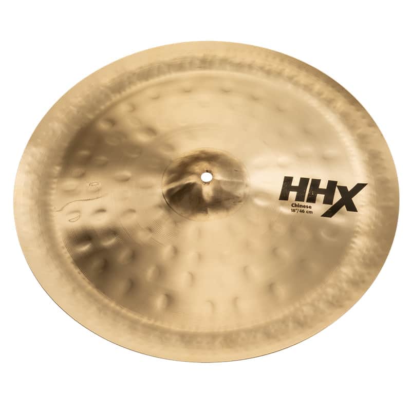 SABIAN 18" HHX Chinese Cymbal Brilliant Finish image 1