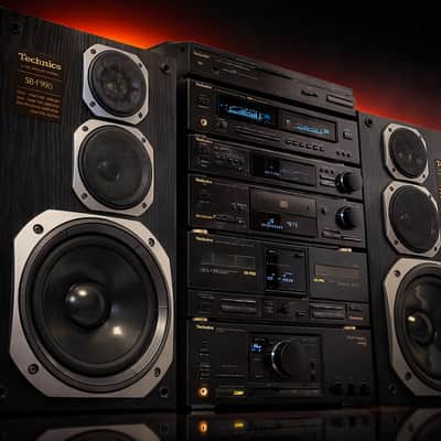 Technics SU-X920D (1991) Black 🌈RaRe🌈 Vintage Stereo Components System image 1