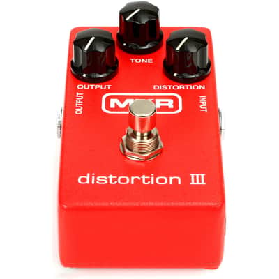 Dunlop MXR M115 Distortion III Guitar Effects Pedal with Cables image 4