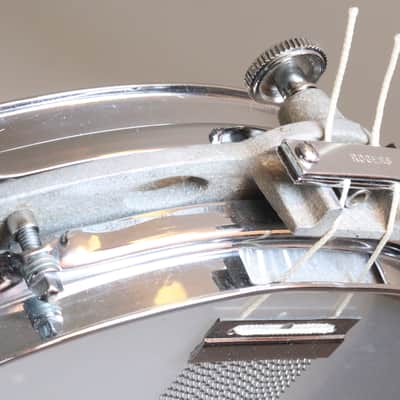 RARE Rogers Satellite Piccolo Snare Drum, Grey Cast Shell, Original Wires, 1970s -ALMOST LIKE NEW  / INSPECTED & TESTED image 1