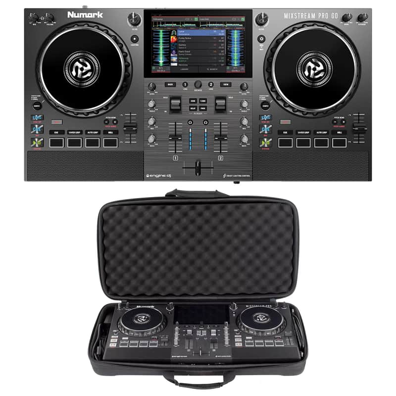 Numark Mixstream Pro GO Console + Odyssey BMMIXSTREAM Soft Case PROAUDIOSTAR