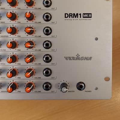 Vermona DRM1 MKIII Analog Drum Machine 2000s Silver image 8