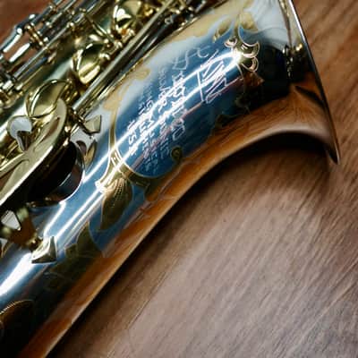 King Super 20 Silversonic Gold Inlay Tenor Saxophone image 13