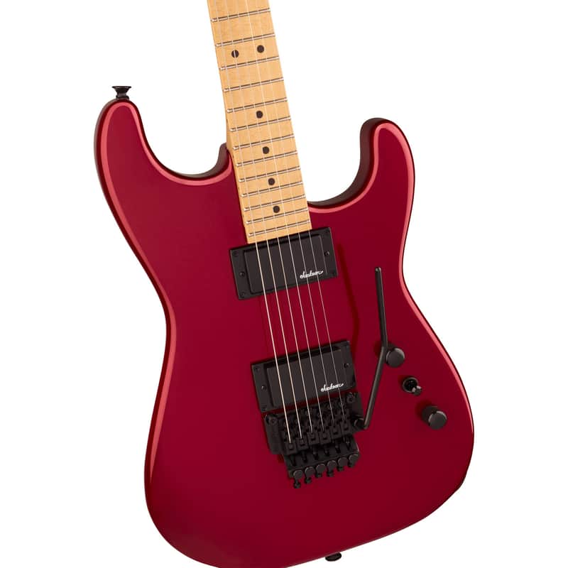 Jackson Pro Origins 1985 San Dimas SD1 HH FR MPL w/ Gig Bag - Candy Apple Red image 1