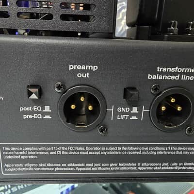 Ampeg PF-20T Portaflex 20-Watt Tube Bass Amp Head 2015 - Present - Black image 6