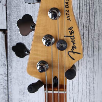 Fender Player Plus Jazz Bass 4 String Electric Bass Guitar Belair Blue w Gig Bag image 11
