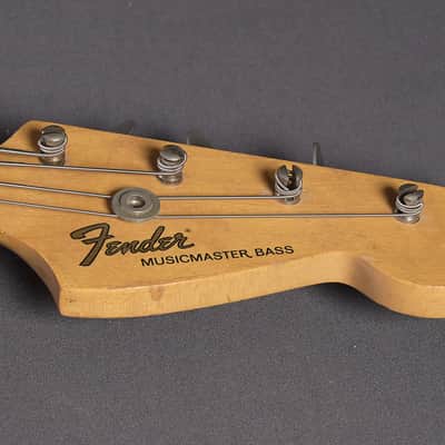 Fender Musicmaster Bass 1971 - Natural (Refinished) image 14