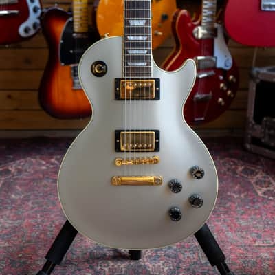 Gibson Custom Shop Les Paul in Silver with Hard Case image 1