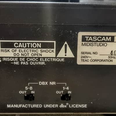 TASCAM MidiStudio 688 8-Track Cassette Recorder Mixer Meter Bridge image 12