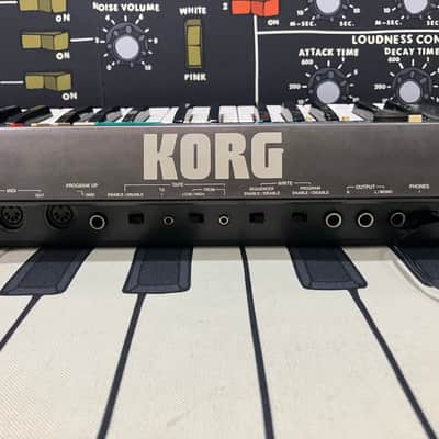 Korg Poly-800 with Hawk-800 & AtomaHawk + original case image 9