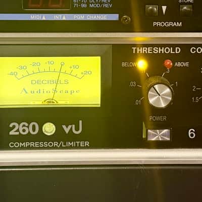 AudioScape Engineering Co. 260 vU Compressor/Limiter 2010’s Black image 3