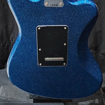 Squier Paranormal Super Sonic Blue Sparkle image 5