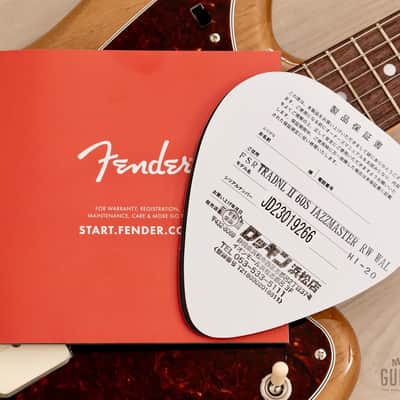 2023 Fender Traditional II 60s Jazzmaster FSR Walnut Mint Condition w/ Hangtag, Japan MIJ image 15