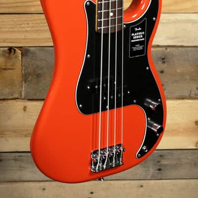 Fender Player II Precision Bass Coral Red w/ Rosewood Fingerboard