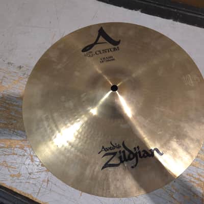 Zildjian 14" A Custom Crash Cymbal 1991 - Present - Brilliant image 1