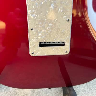 Fender American Double Fat Stratocaster with (Scalloped) Rosewood Fretboard 2000 - 2002 - Candy Apple Red image 11