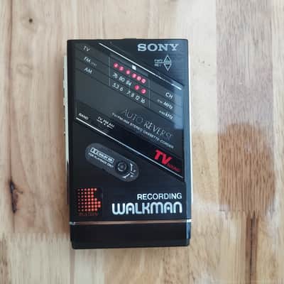Sony WM F202 1986 - Sony recorder radio Cassette Walkman WM F202 black Cassette player working image 1