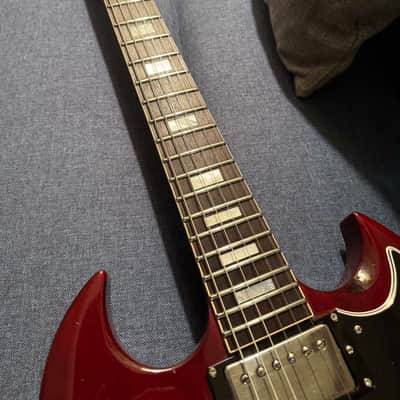Gibson SG Standard 1977 Cherry - Pro Stainless Steel Refret with Gibson HSC and Free Strap! image 7