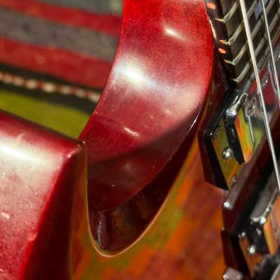 Gibson SG Standard 1973 - Bigsby Cherry Red image 11